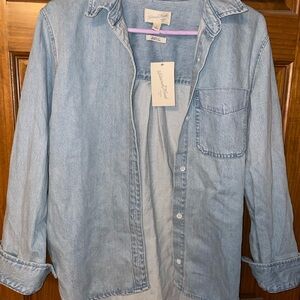 Universal Thread Blue Denim Shirt